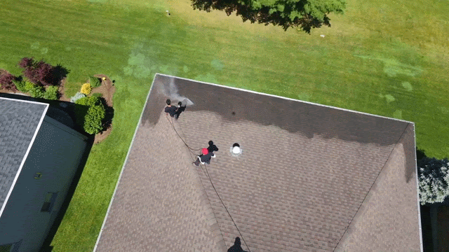 GoNano roof application in action